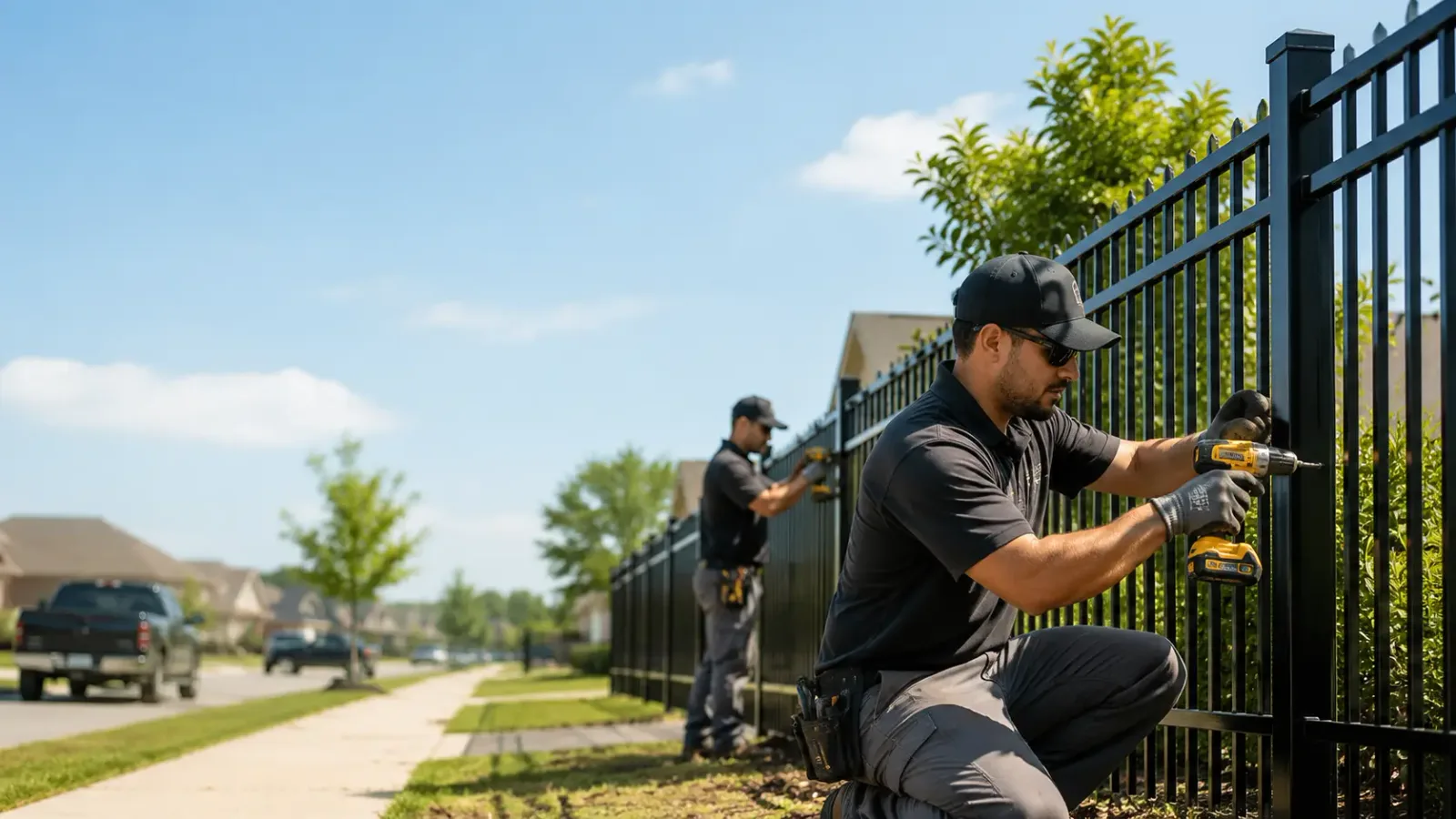 Metal Fence Installation in Northford, CT